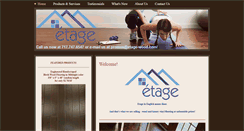 Desktop Screenshot of etage-wood.com